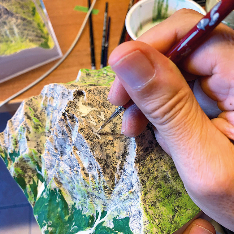 Gran Sasso d'Italia in lavorazione