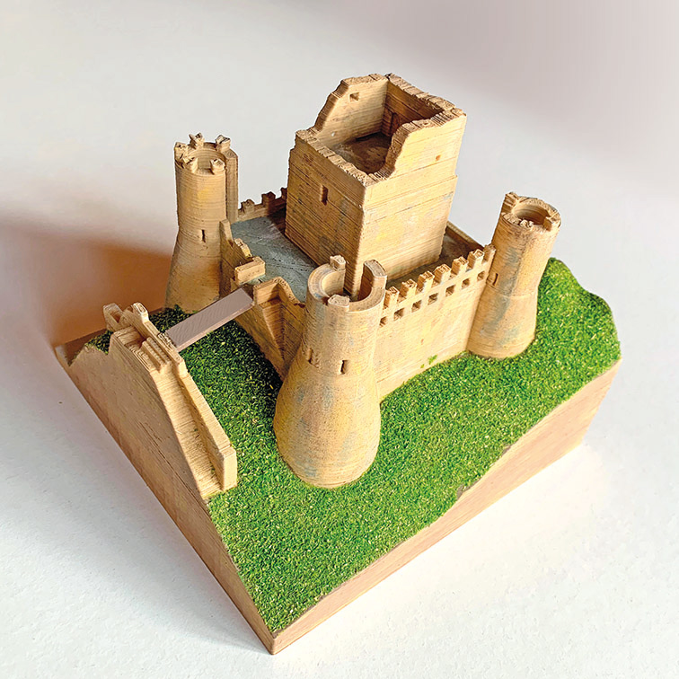 Castello di Rocca Calascio (scala 1:300)