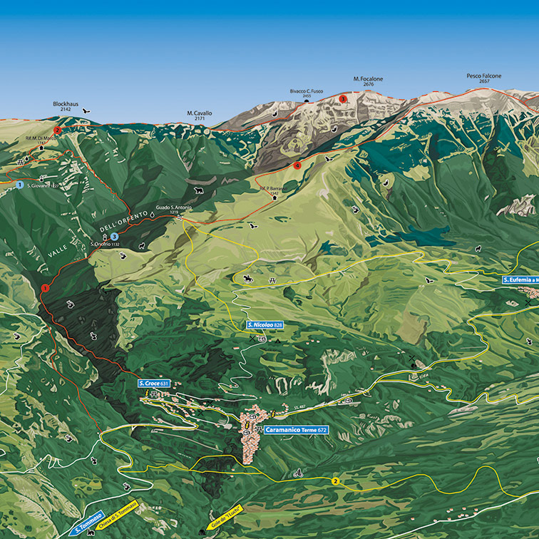 Majella occidentale (PE) Italy