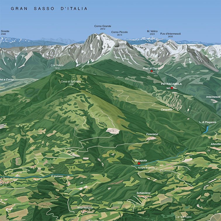 Gran Sasso teramano (TE) Italy