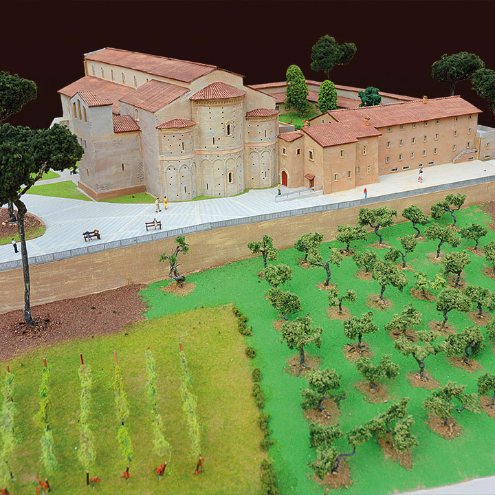 Cartolina 3D della Costa dei Trabocchi (CH) Abbazia di San Giovanni in Venere- Scala 1:100 - Camera di Commercio di Chieti e Pescara