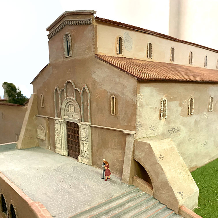 Abbazia San Giovanni in Venere - Fossacesia (scala 1:100)
