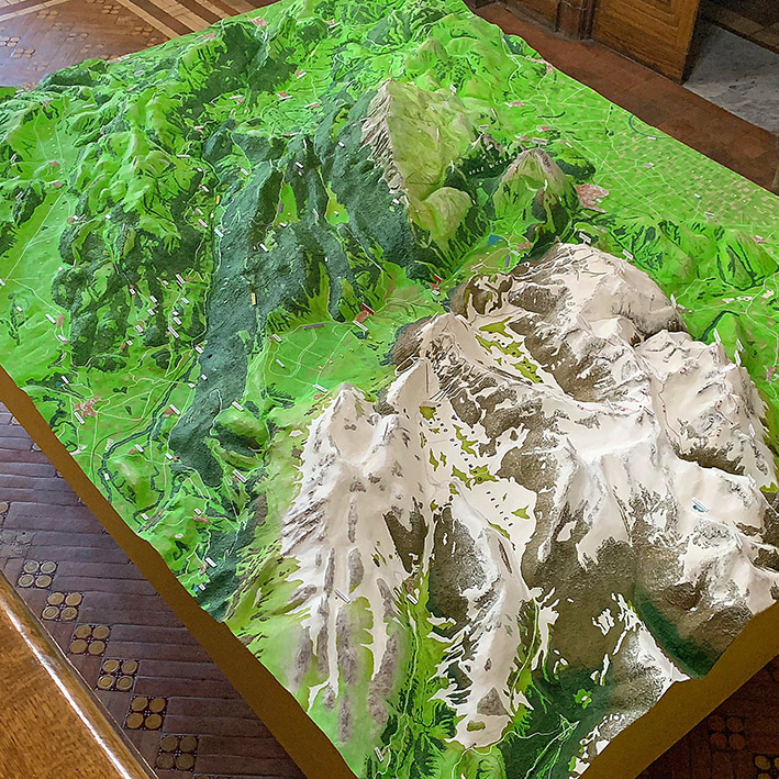 Plastico del Parco Sirente Velino - Scala 1:15.000