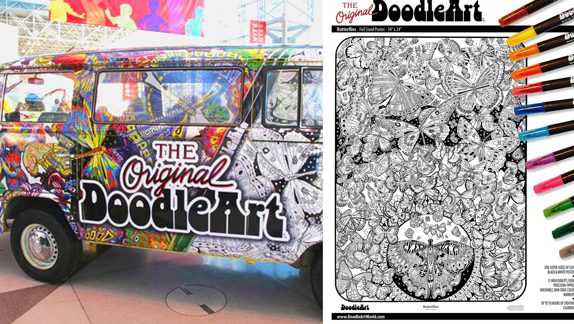 The Original Doodle Art — Trade Show — Trade Show work by Tanya Colton
