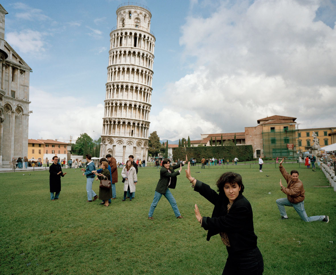 ITALY. Pisa. The Leaning Tower of Pisa. From ‘Small World’. 1990.