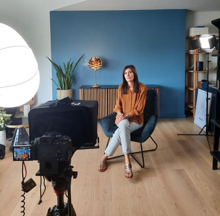 Création/présentation filmée de contenus E-Learning Déco pour ZAGO Formation - 2022