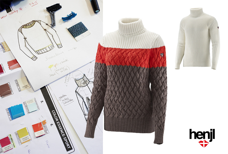 design produit pulls HENJL - 2015