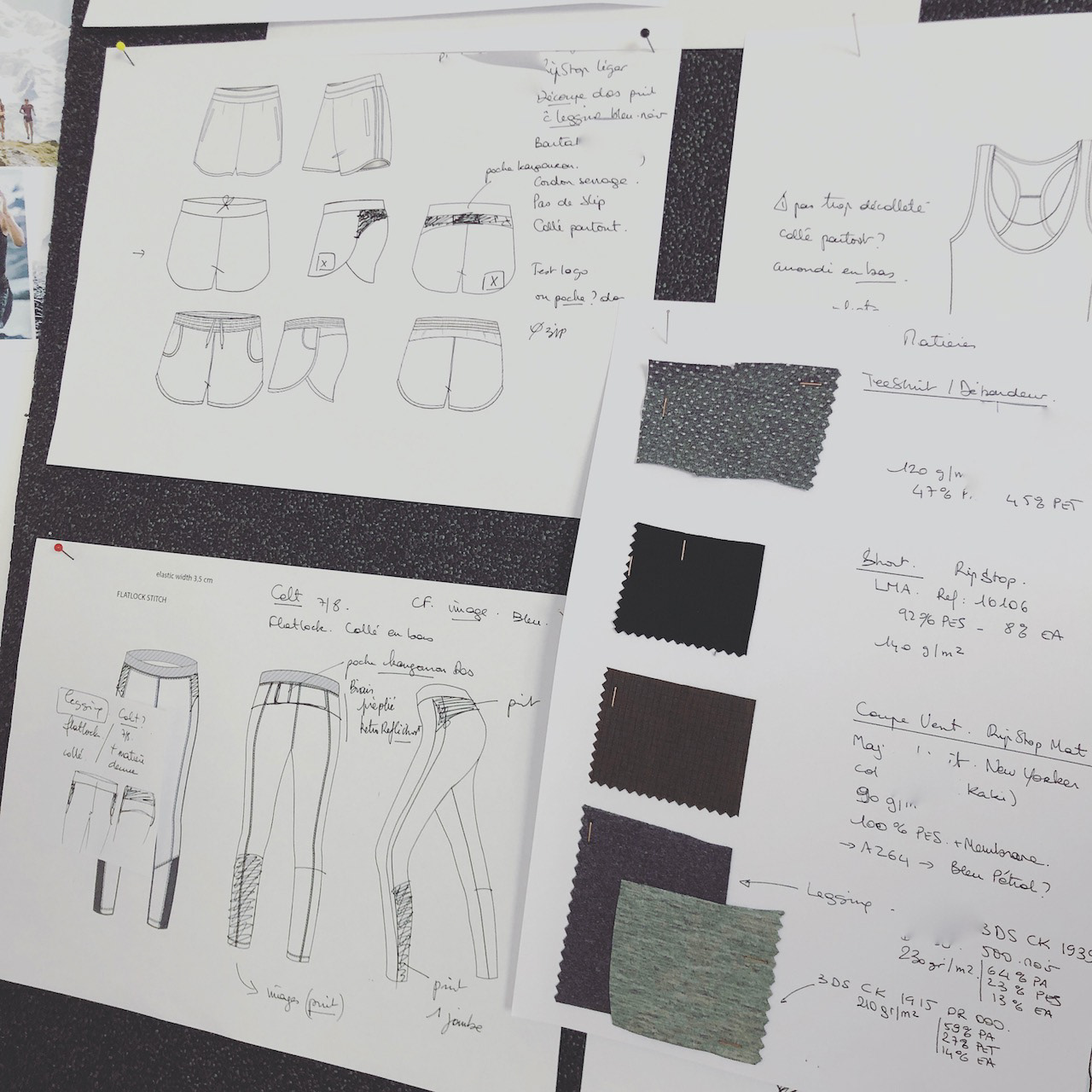 design produit trail & yoga - 2019
