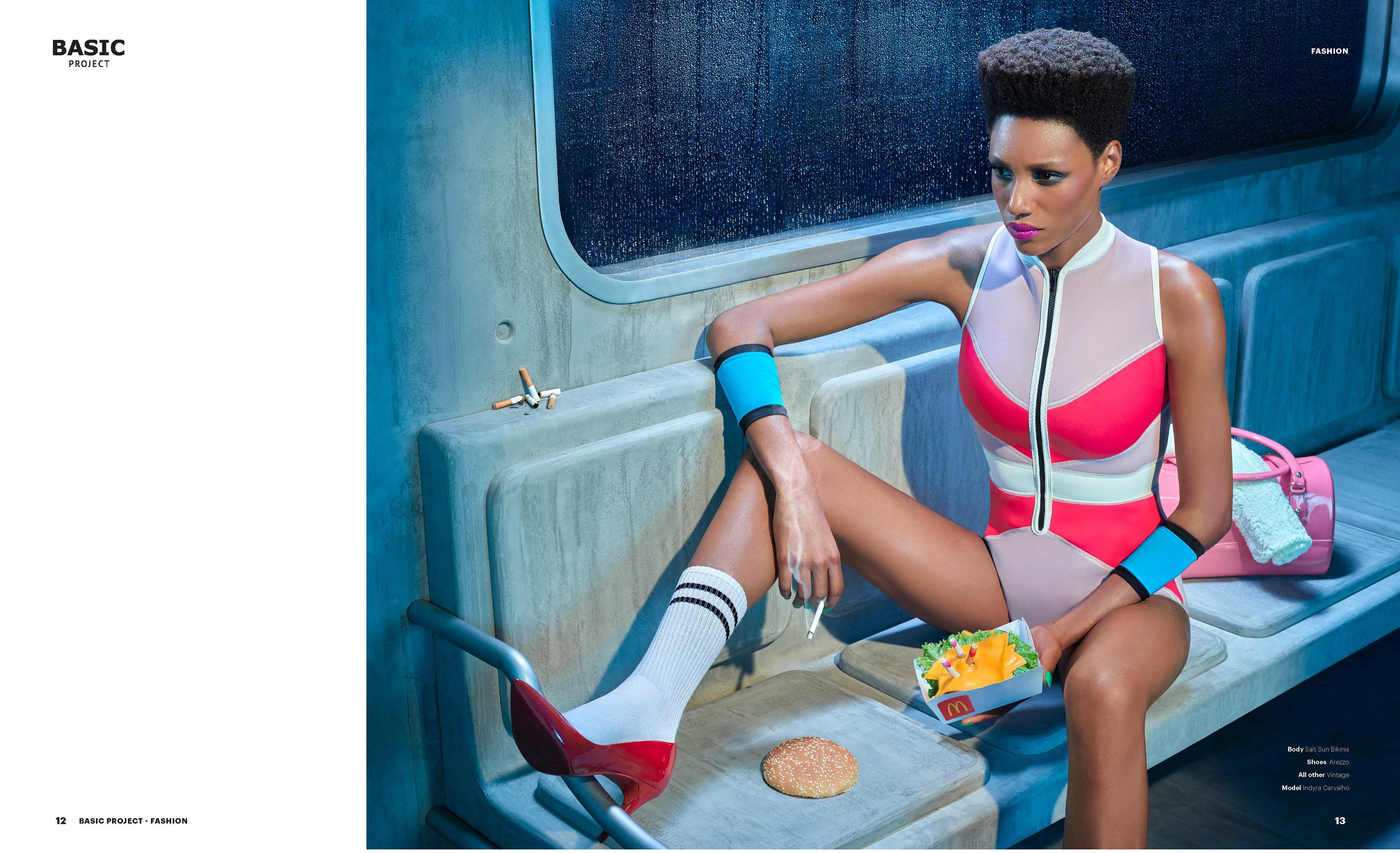 Brieona Cornelius - Basic Magazine | Subway to Nowhere