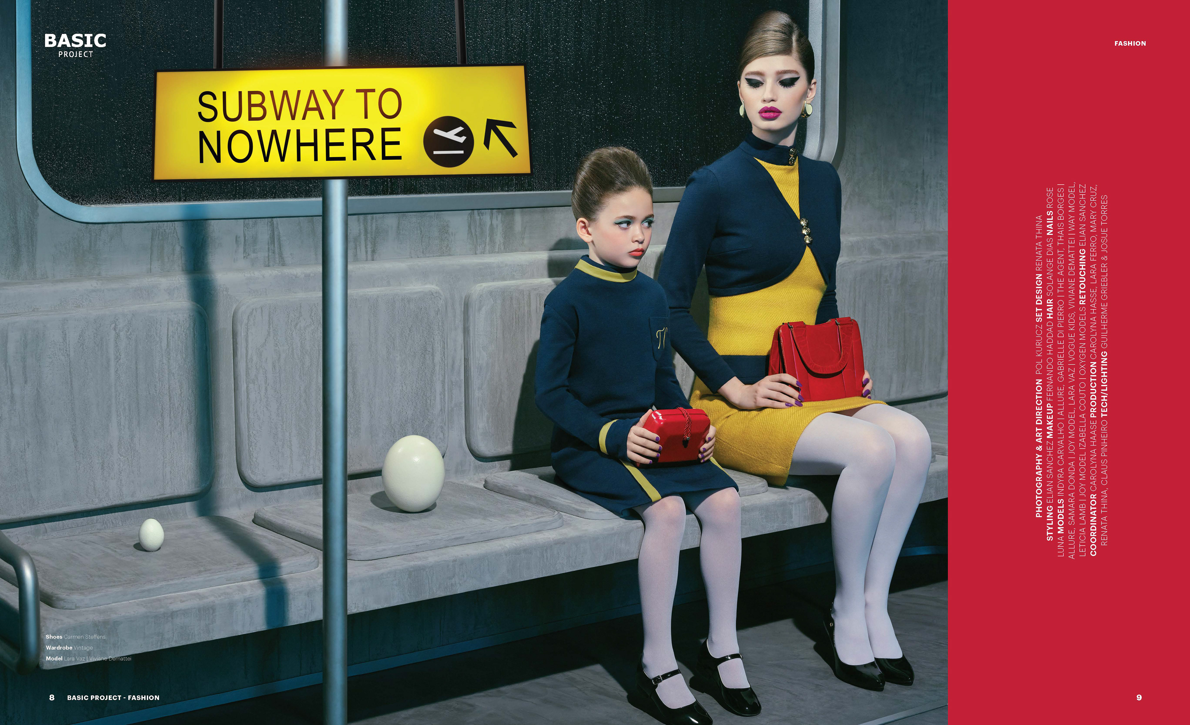 Brieona Cornelius - Basic Magazine | Subway to Nowhere