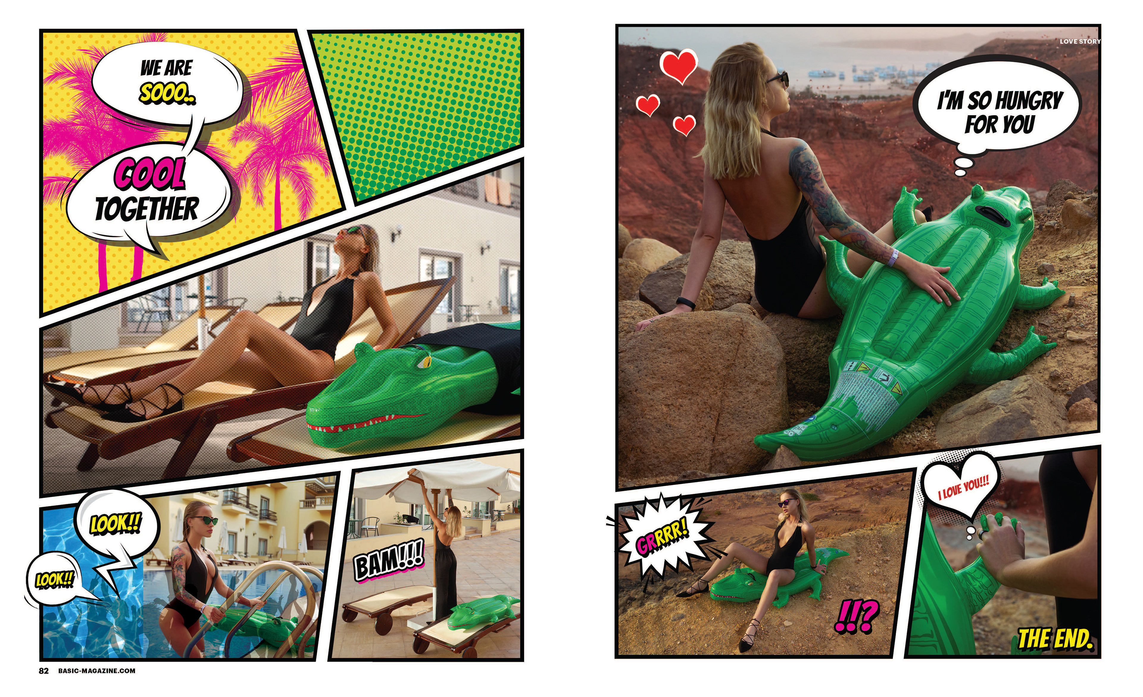 Brieona Corneius Basic Magazine