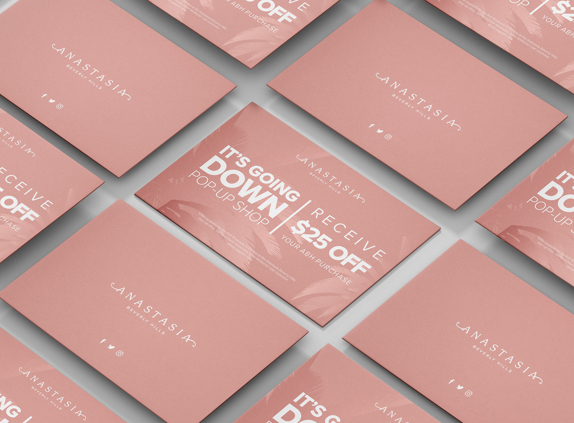 Pop-up Shop Design for Anastasia Beverly hills by brieona cornelius