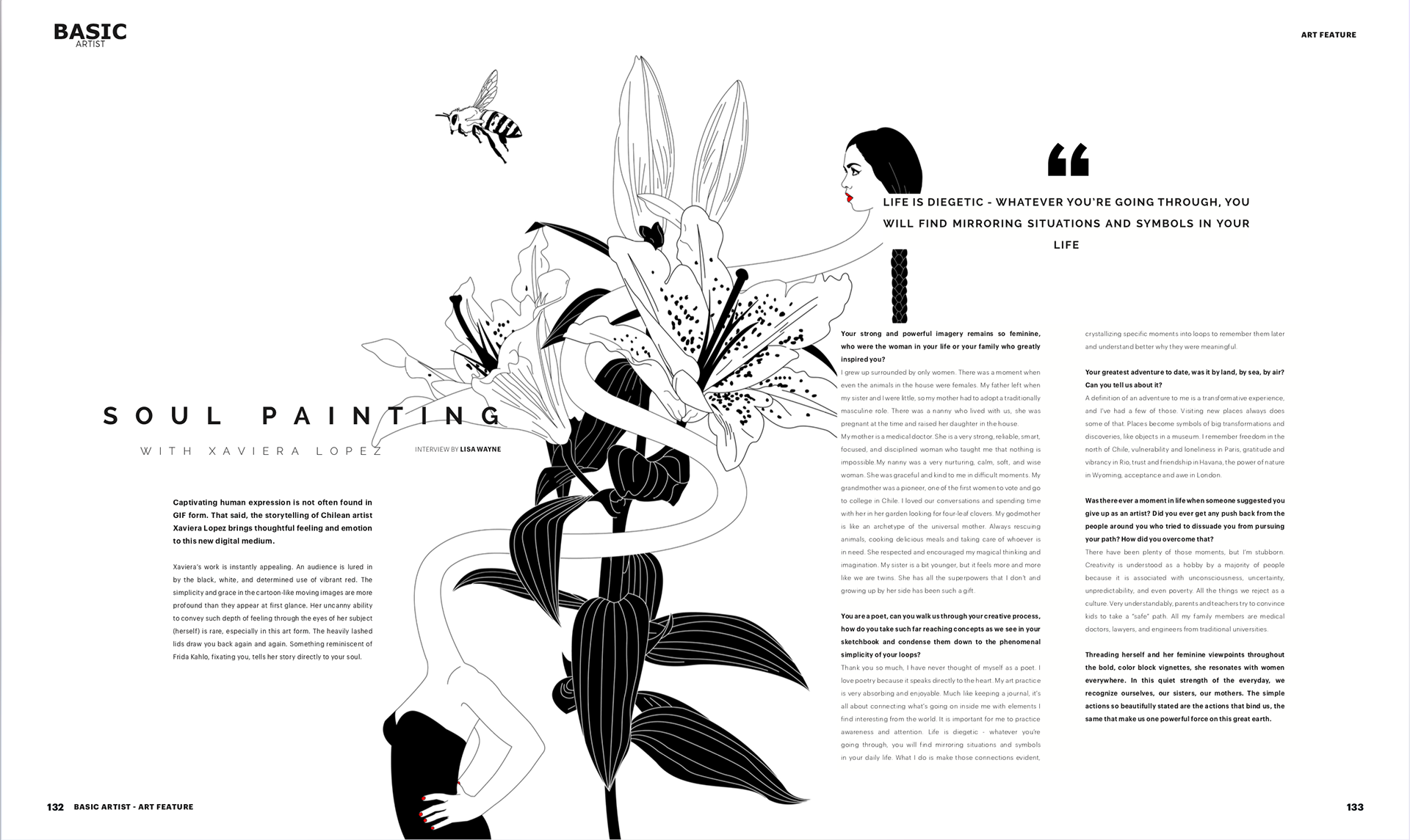 Brieona Cornelius - Basic Magazine