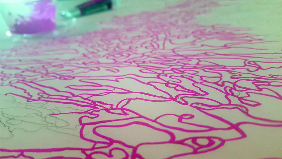 Painting in the Outlines: What Keeps My Heart Awake Is Colorful silence