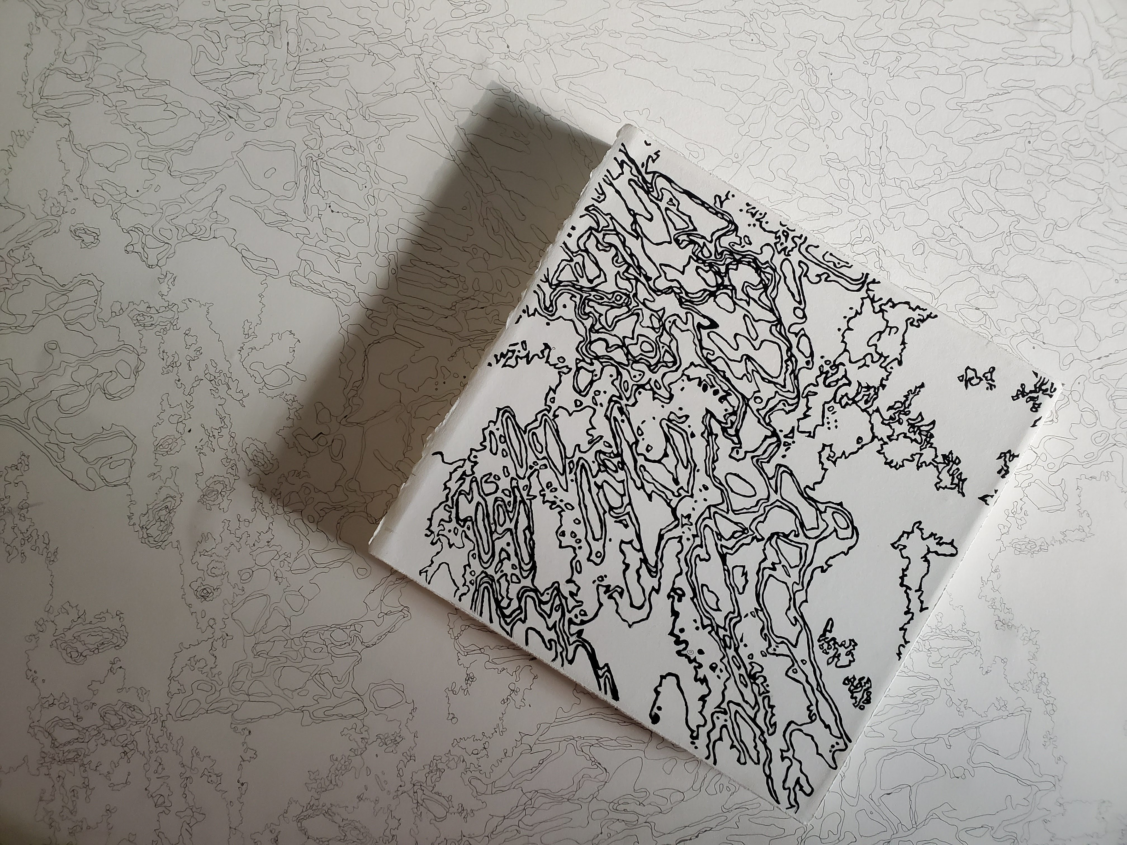 Outlines: InBetween a Cracked Euphoria Sitting on Top of #8