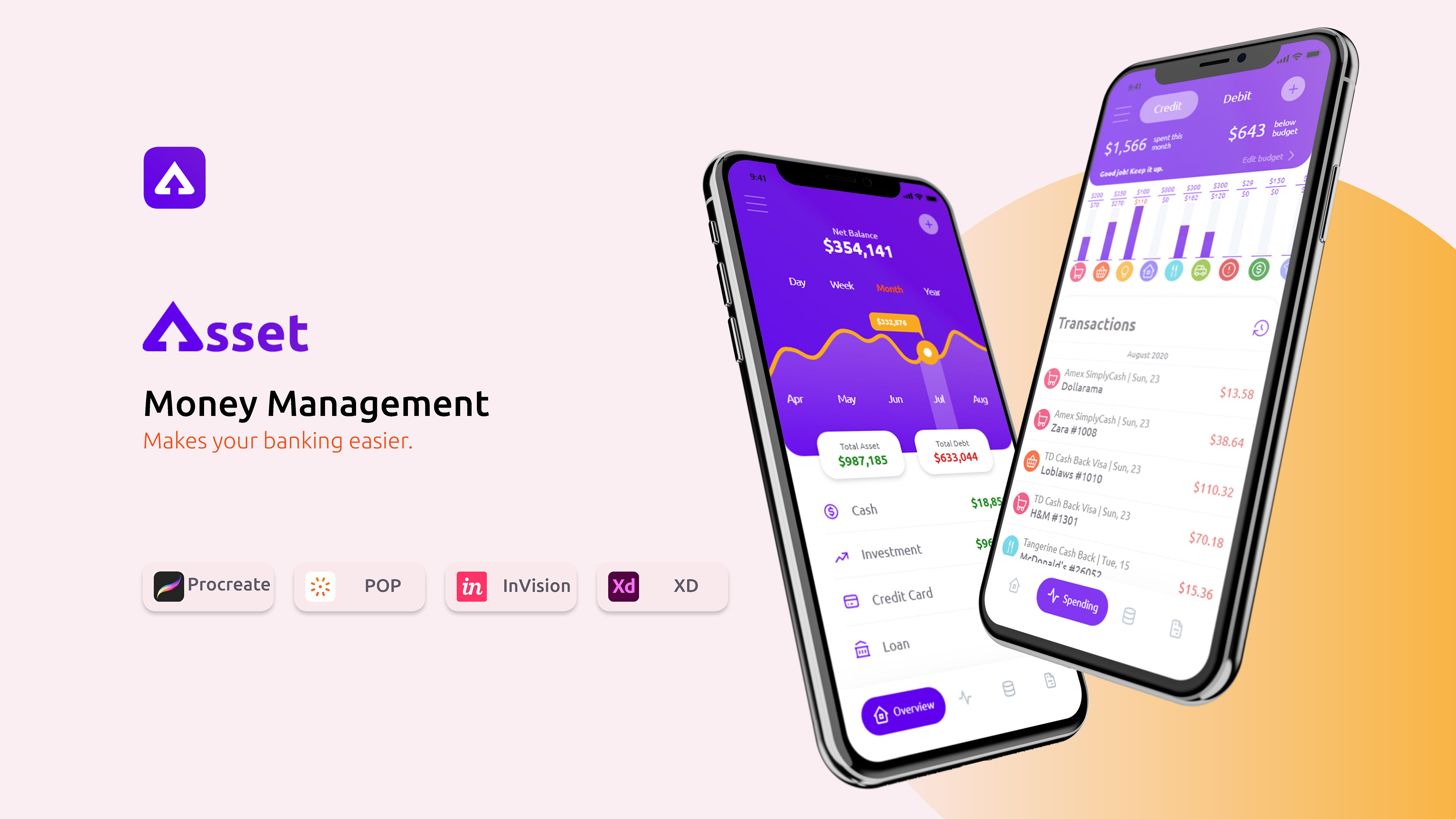 UX design, app design