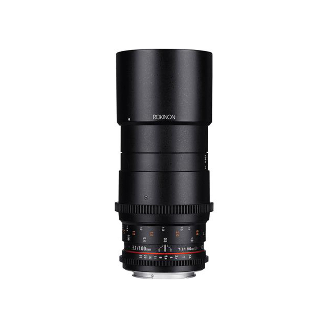 Rokinon Cine DS 100mm - Precio por día: 400 mxn