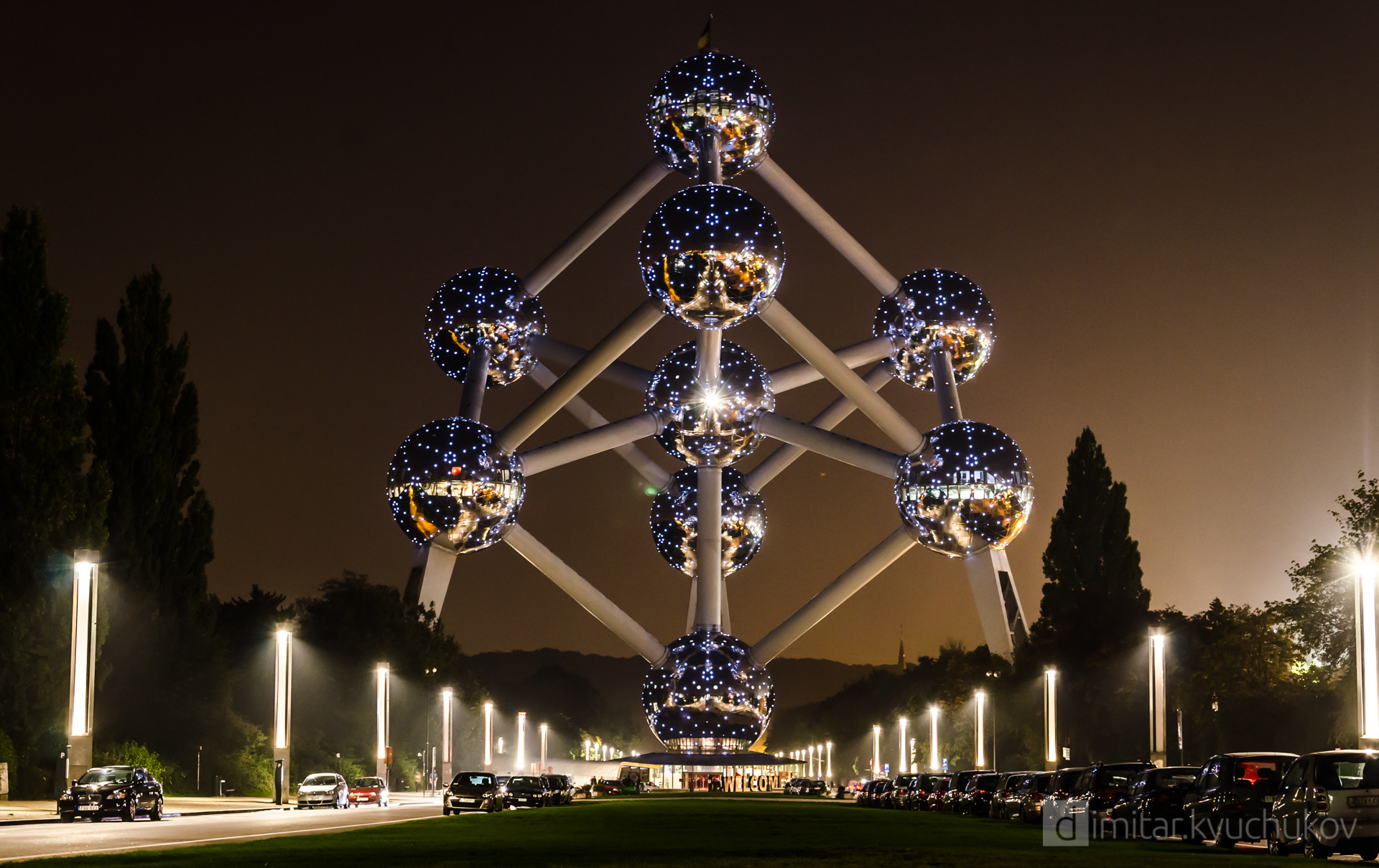 Brussels, the Atomium