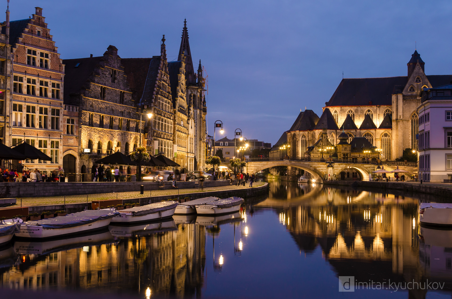 Gent at night