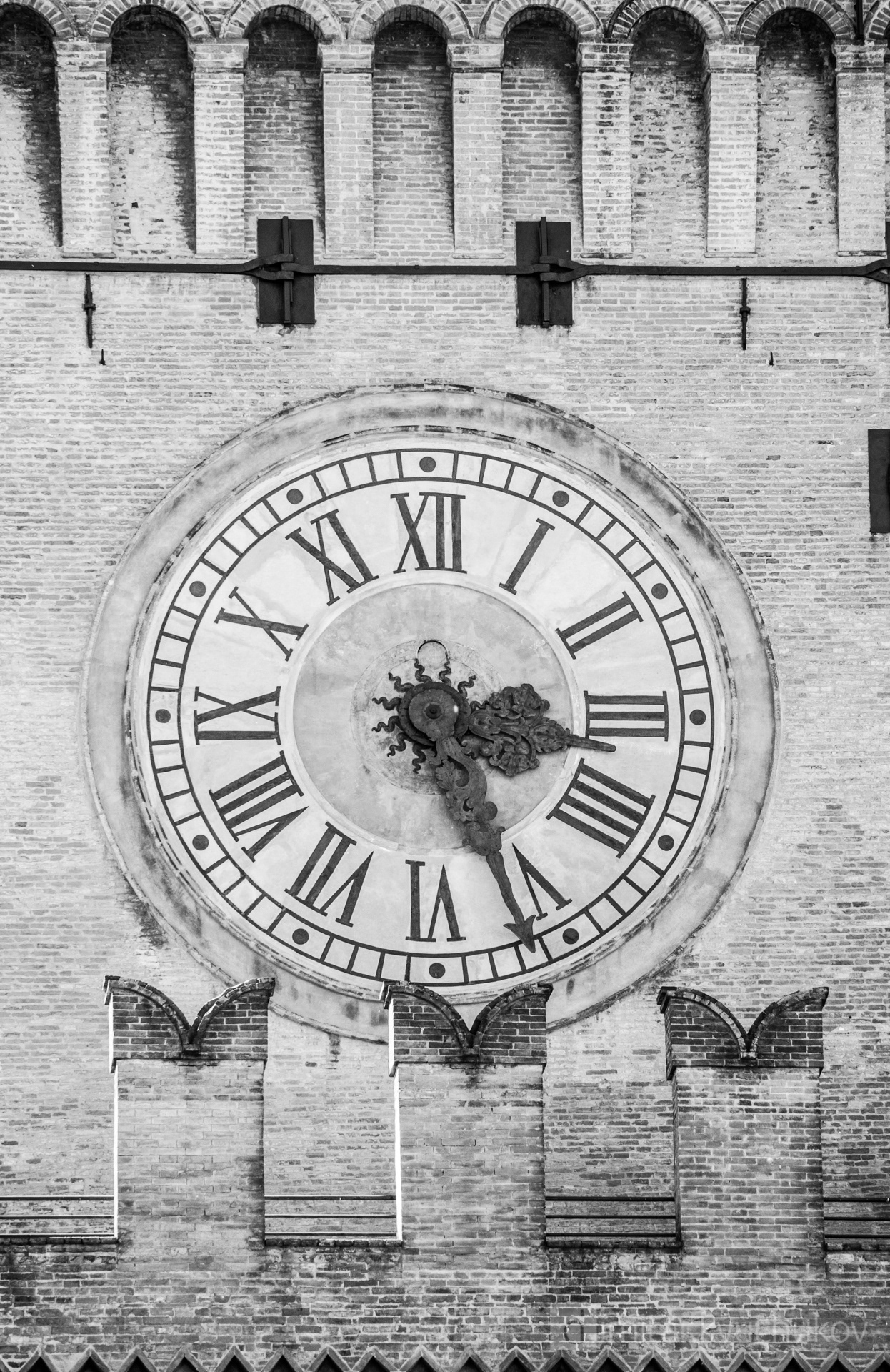 Bologna, clock tower