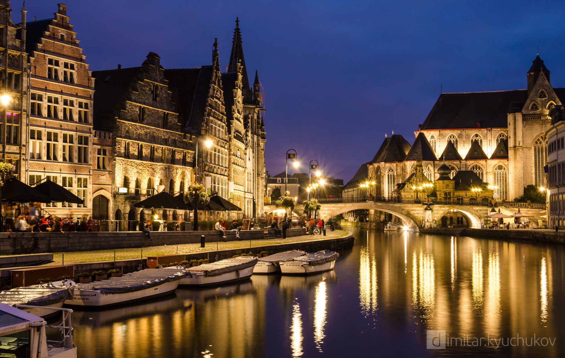 Gent at night