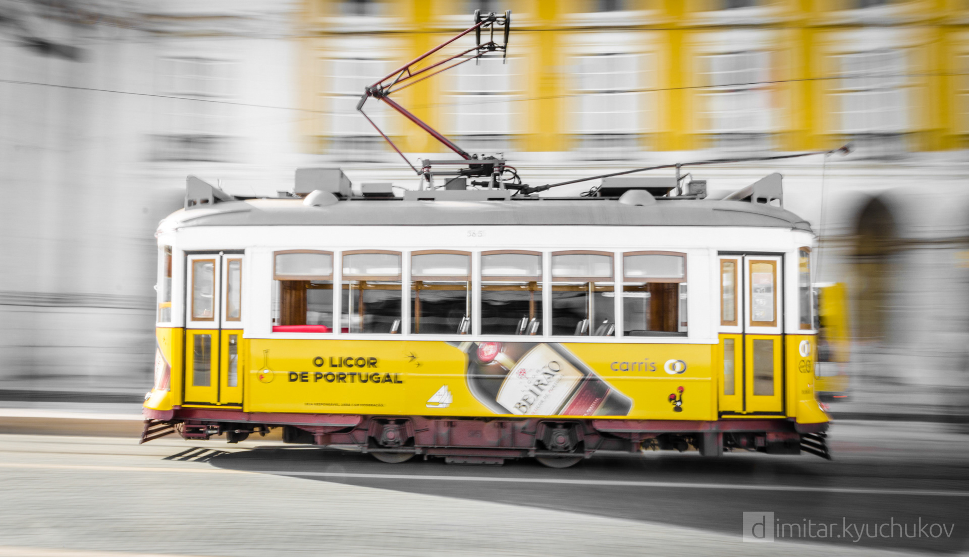 Lisbon, a tram