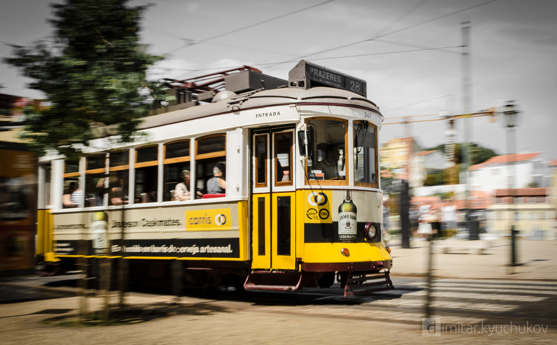 Lisbon, a tram