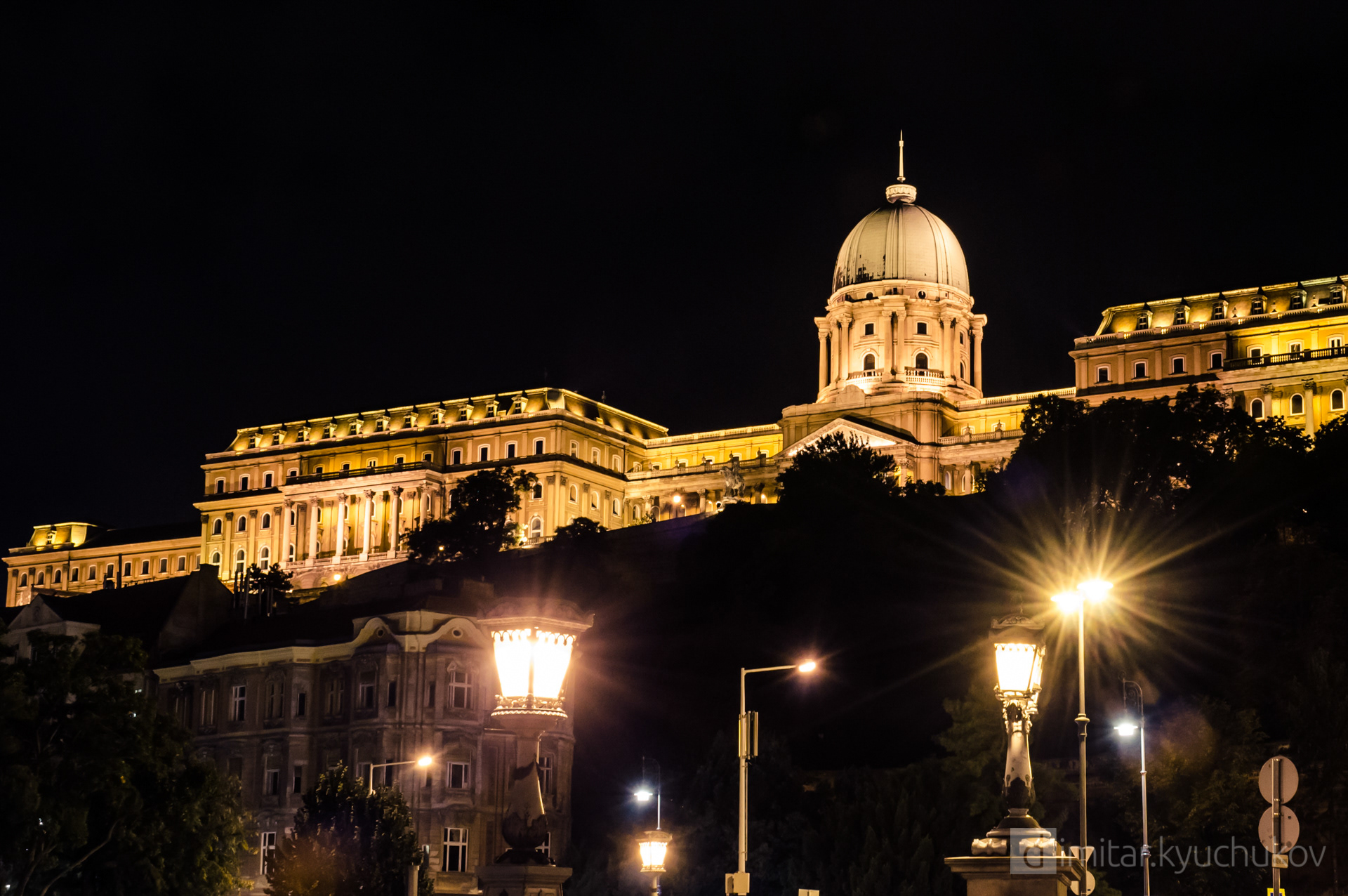 Lights of Budapest, Buda castle