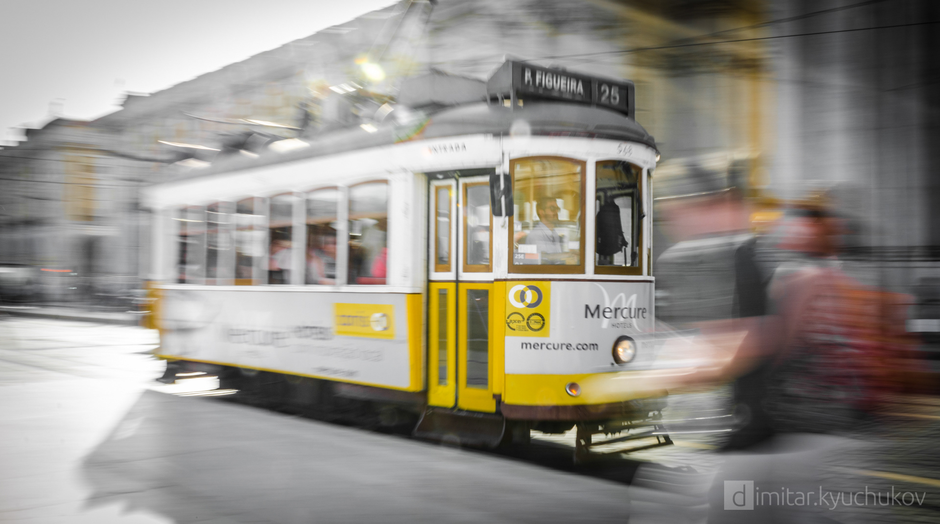 Lisbon, a tram