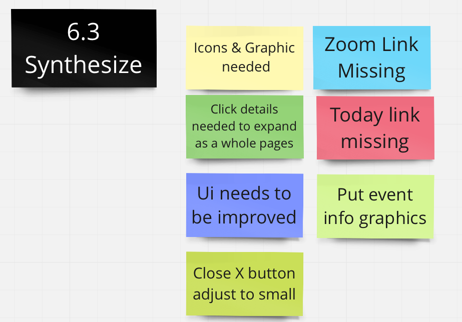 Synthesize date and feedback
