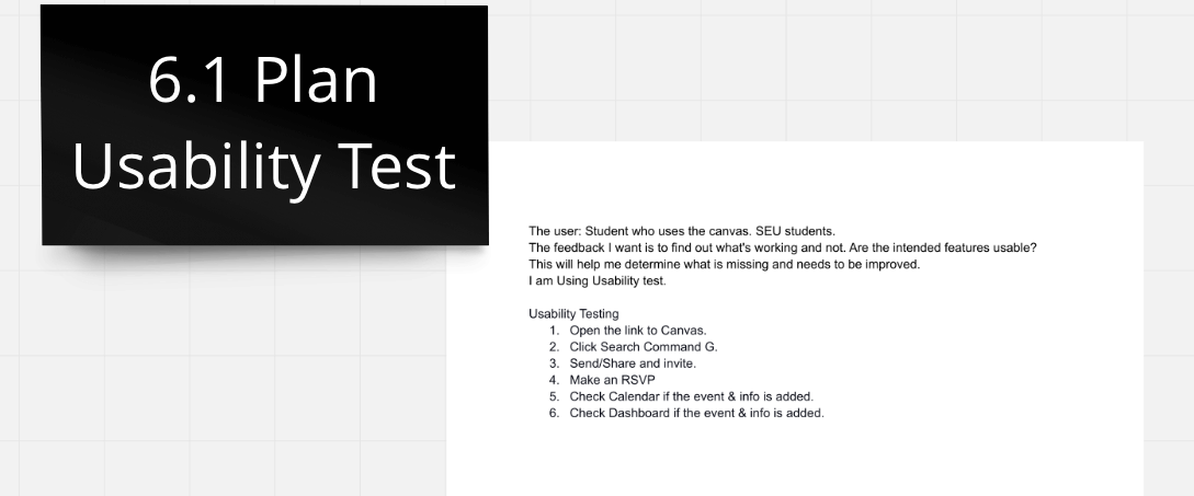 Testing Plan