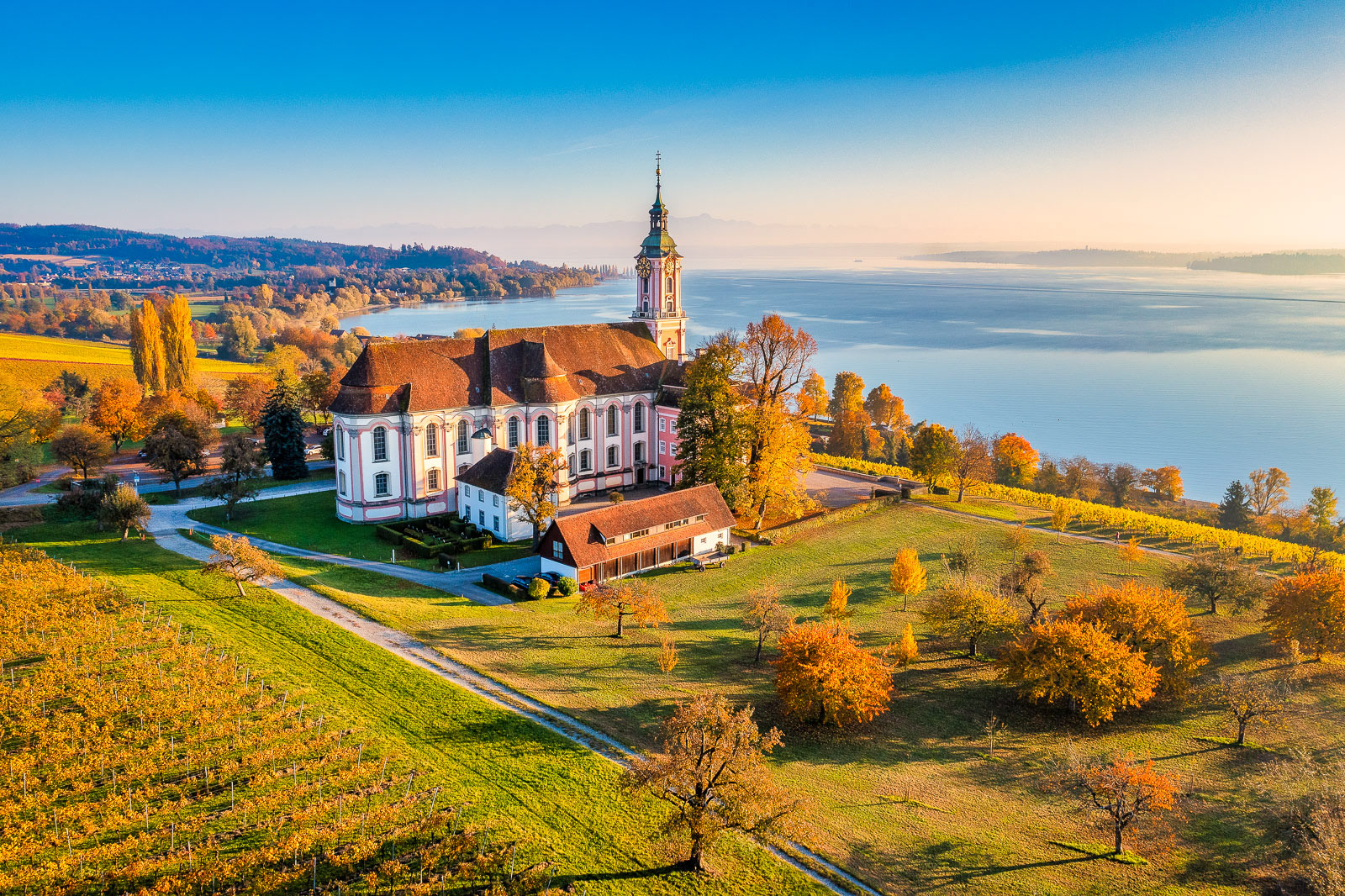 Basilika Birnau am Bodensee im Herbst