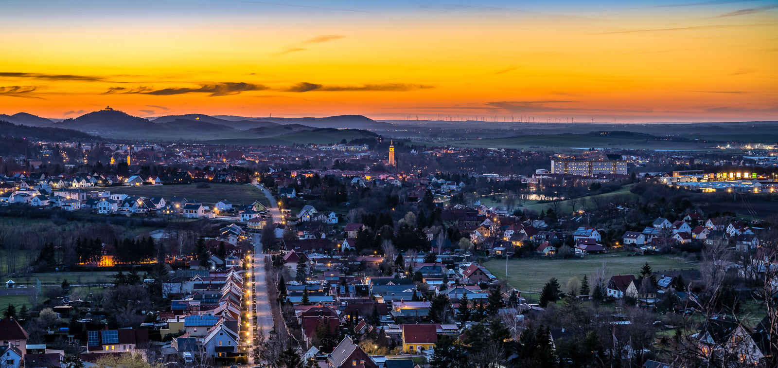 Panorama von der Kevernburg
