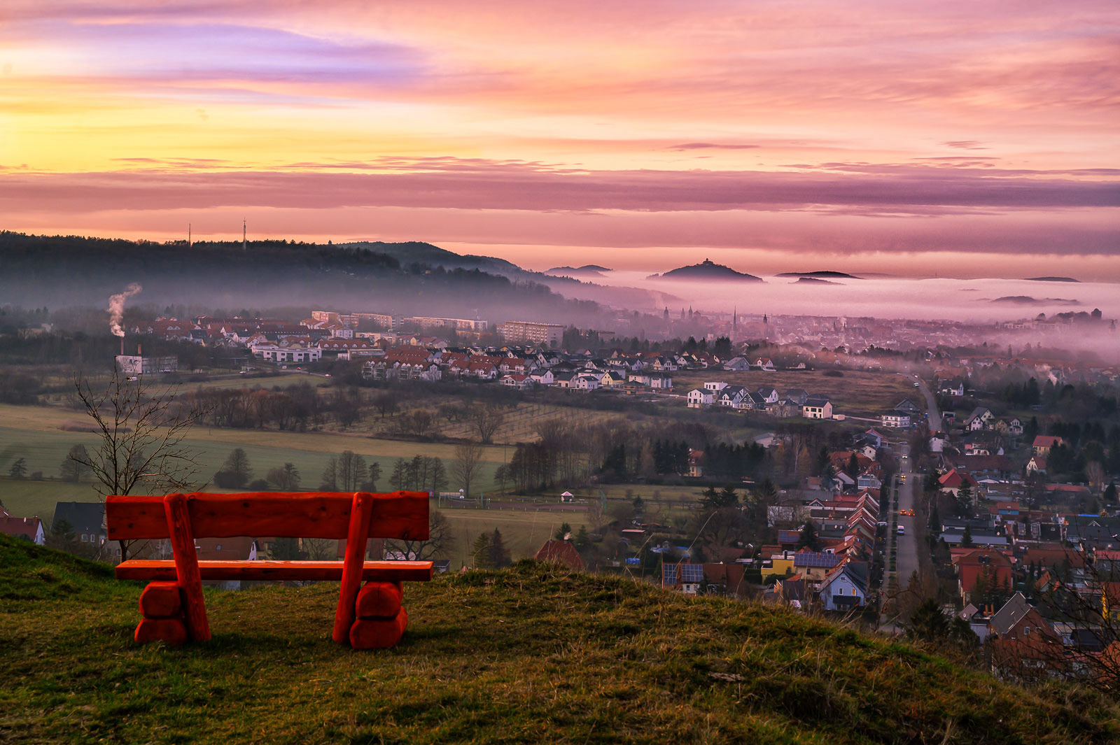 Aussicht auf Angelhausen-Oberndorf