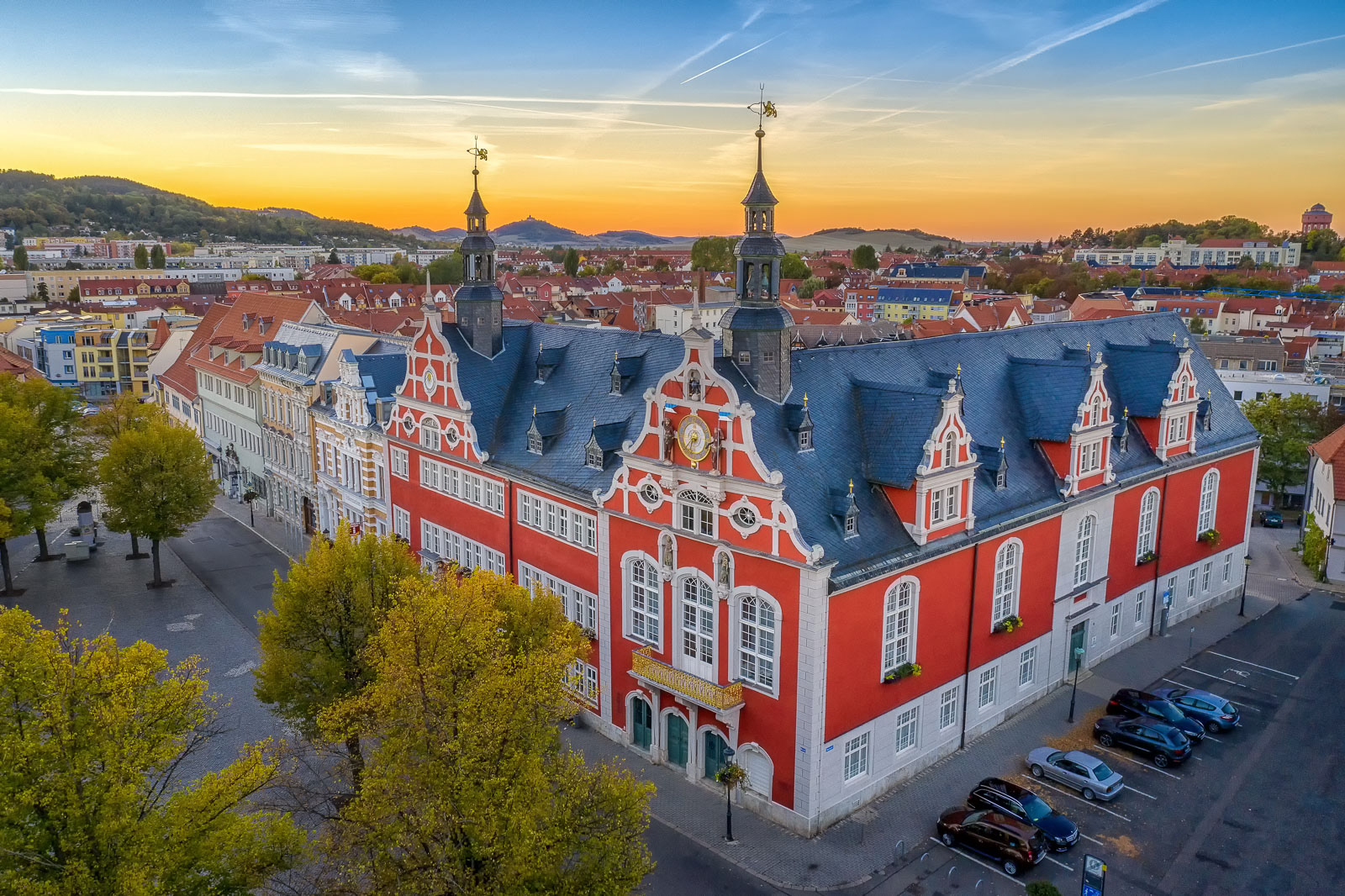 Unser Rathaus, Titelbild des Bildkalenders Arnstädter Ansichten 2019