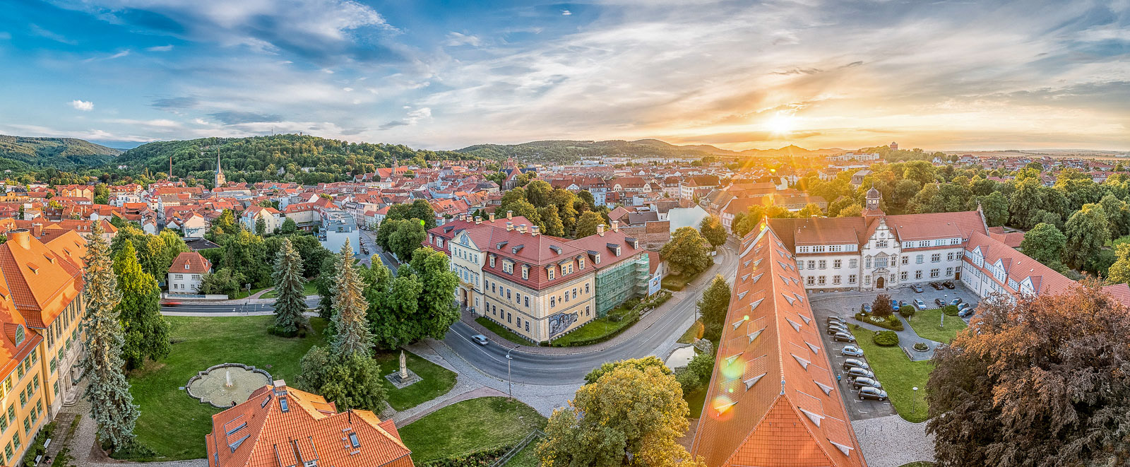Panorama über der Altstadt