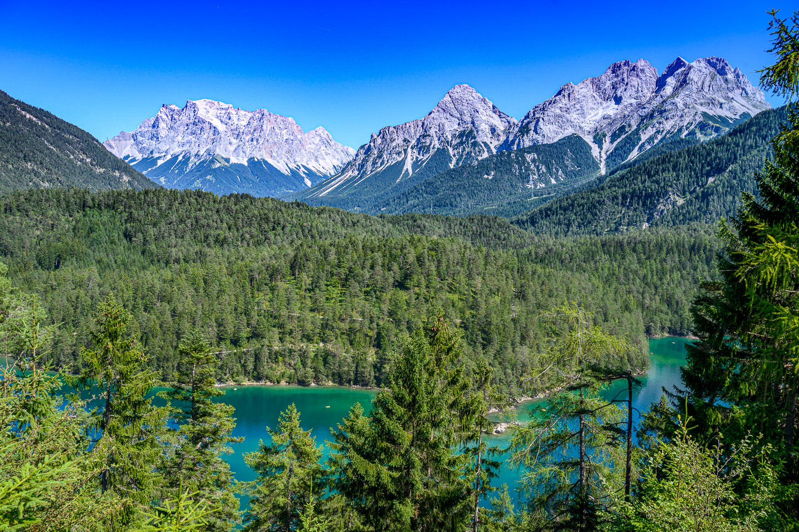 Blick auf die Zugspitze