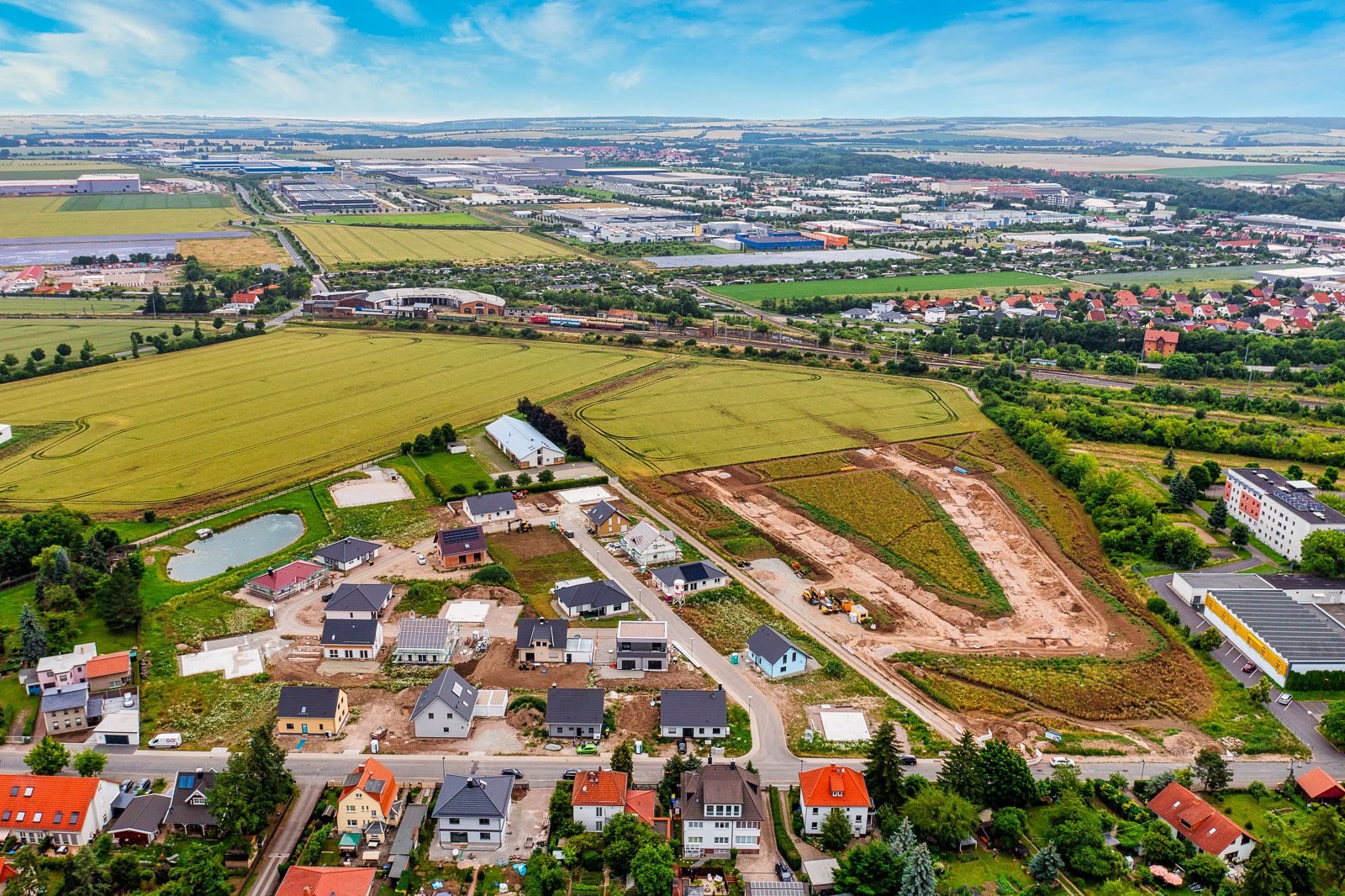 Dokumentation eines Baugebietes für die Stadtverwaltung