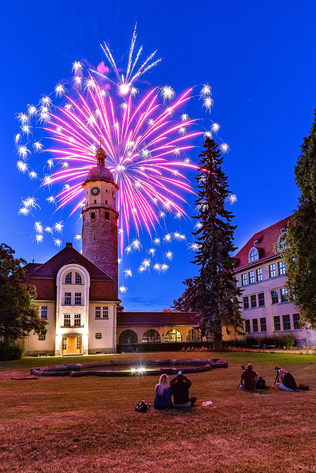Feuerwerk zum Schlossfest