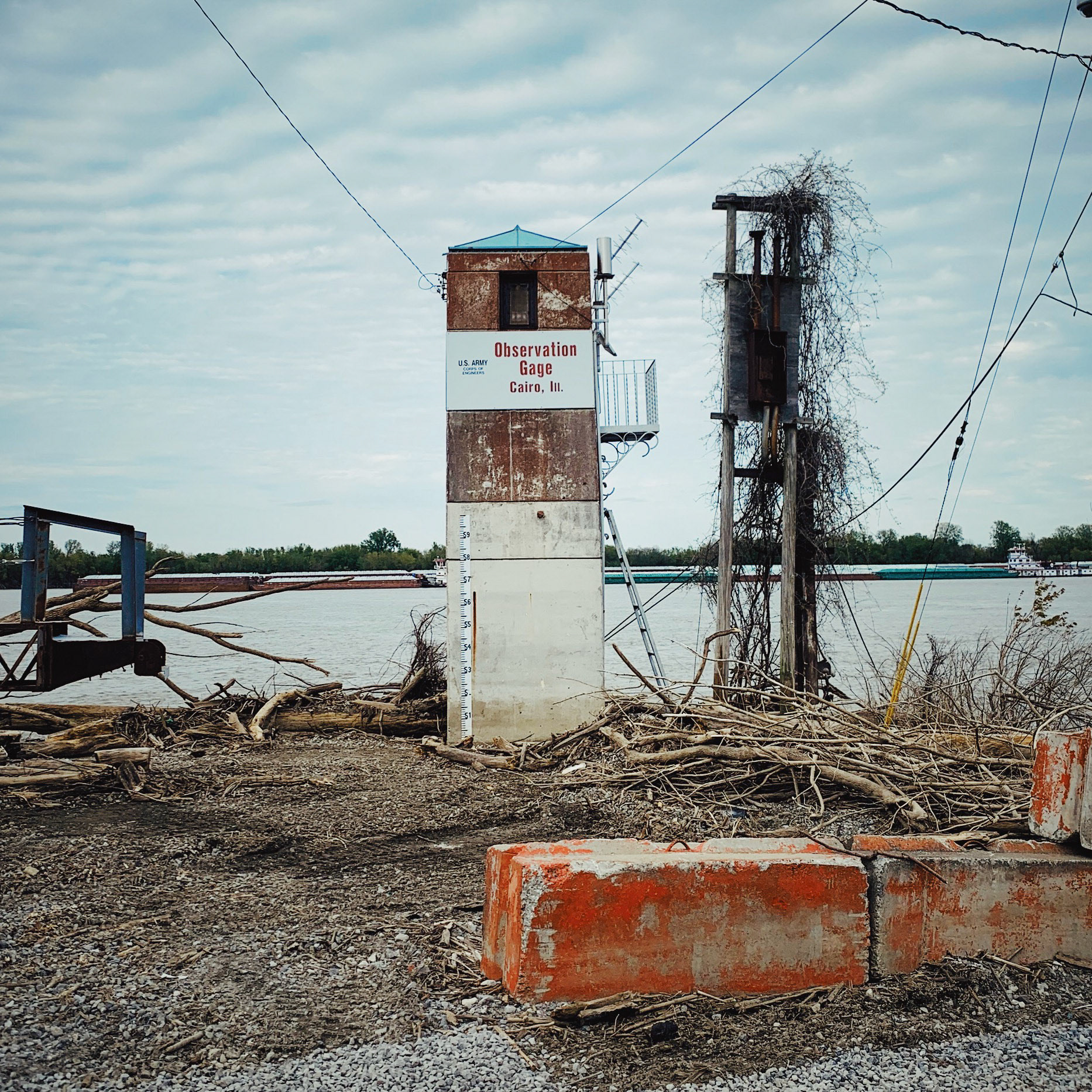 River Gauge, Cairo, IL 