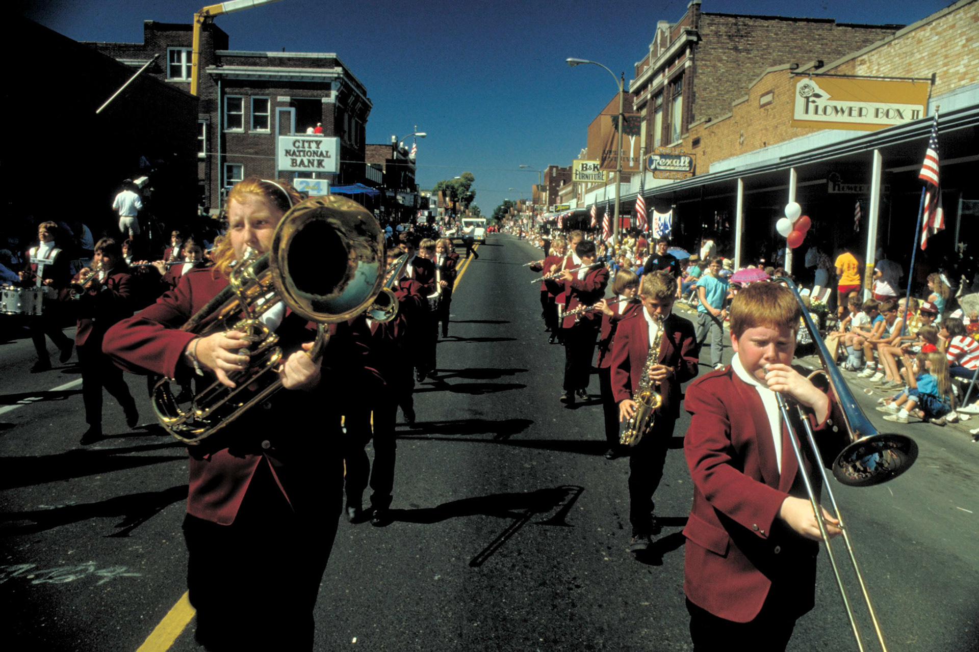 Marching Band, Murphysboro, IL c 1987