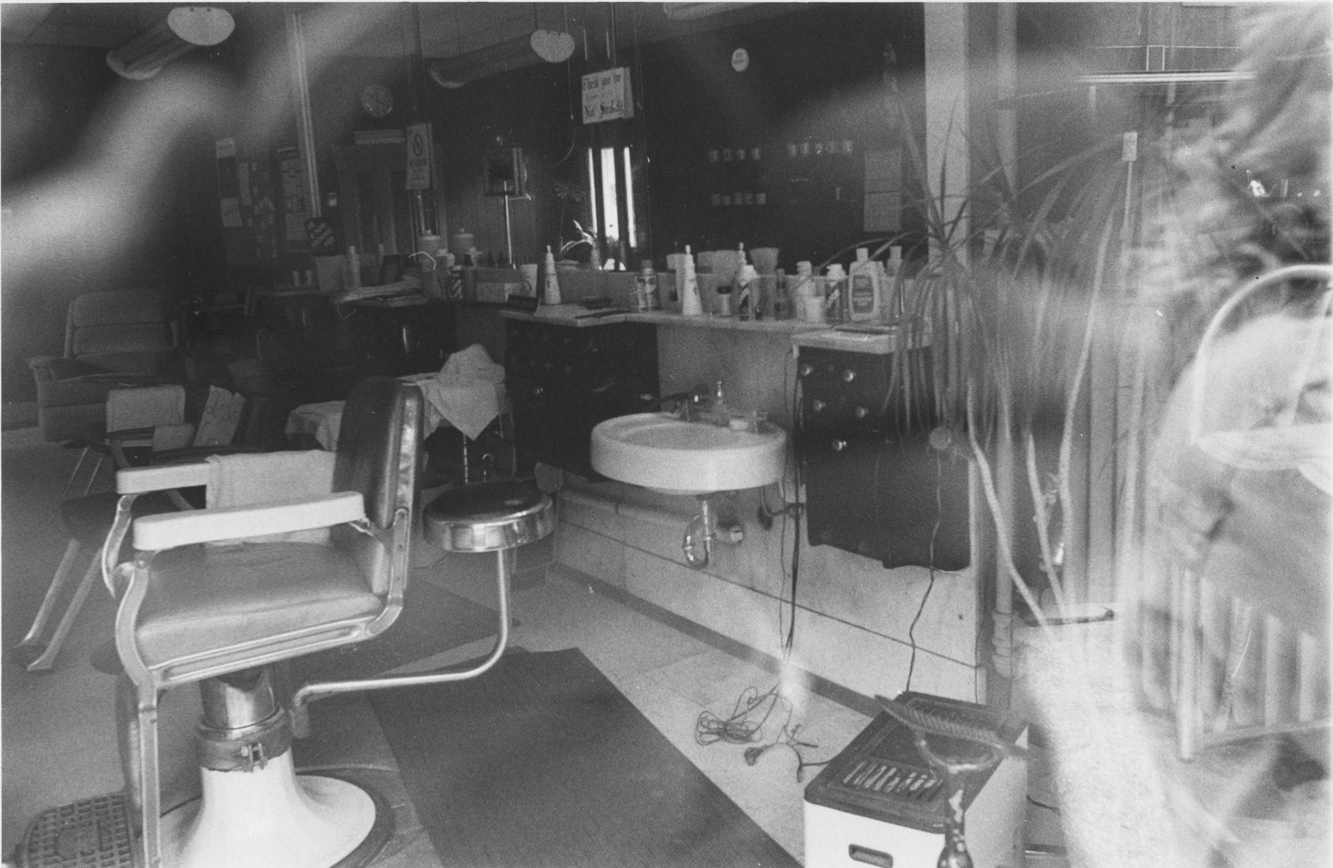 Barber Shop Window c. 1986