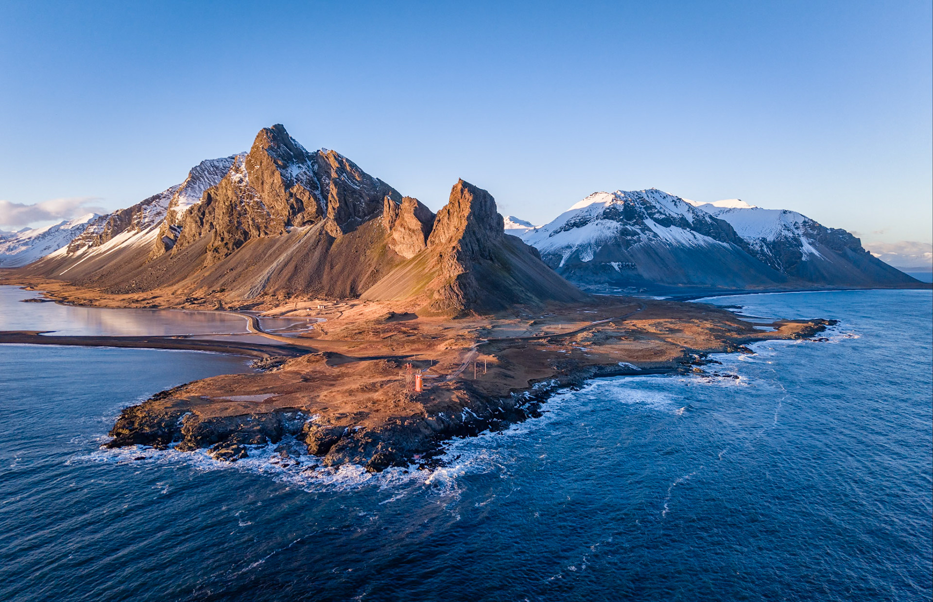 Eystrahorn By Drone