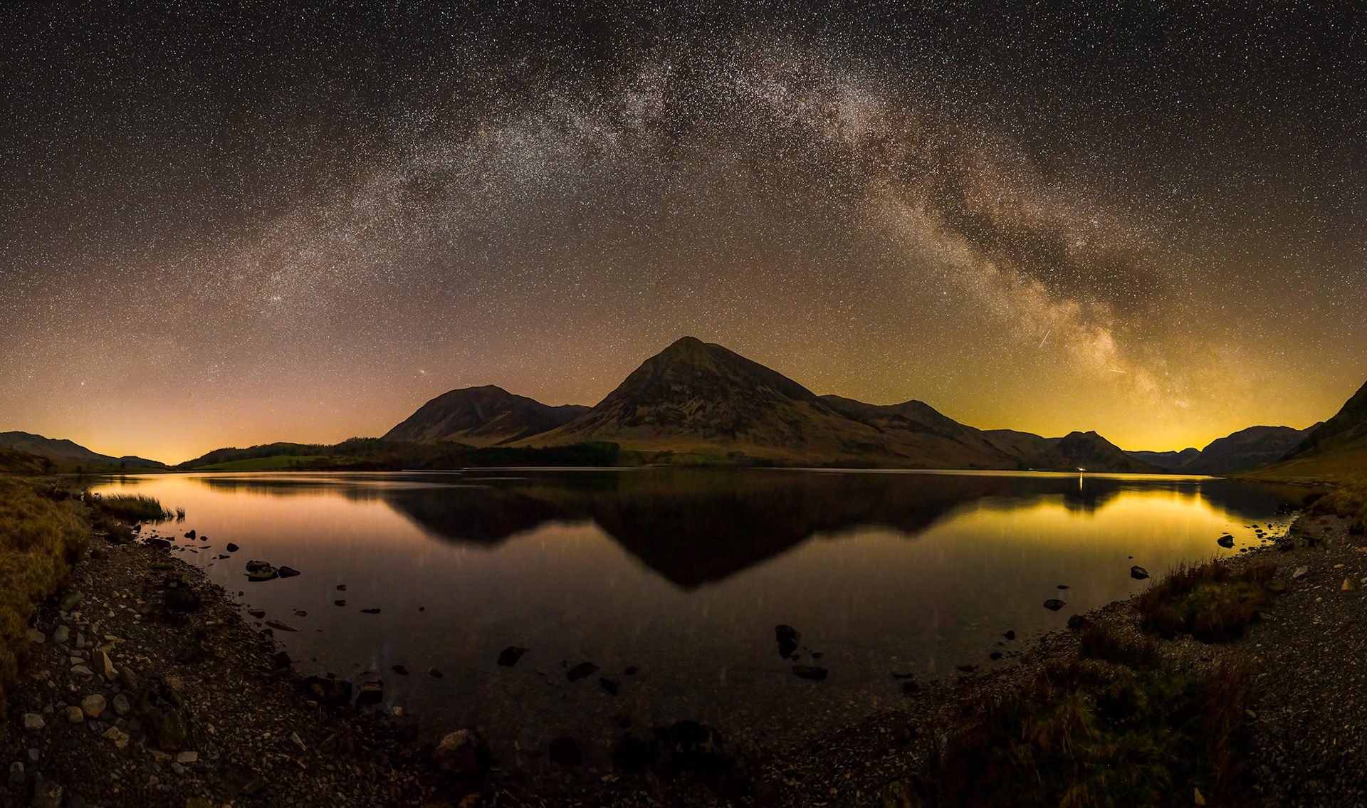 Crummock Water Milky Way