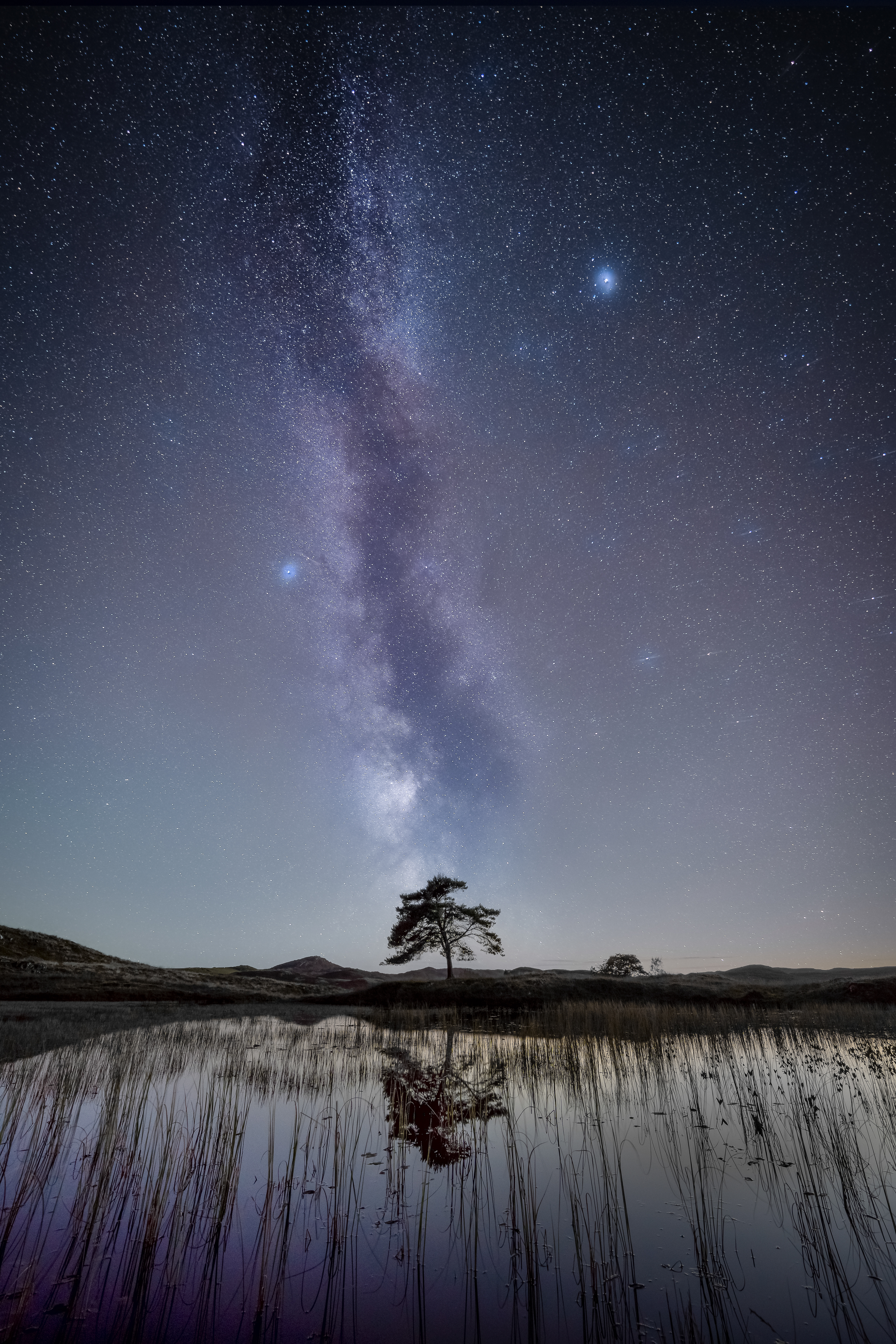 Kelly Hall Tarn Milky Way