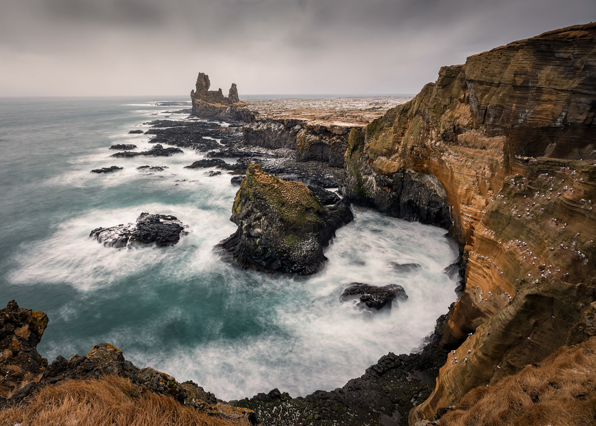 Londrangar Sea Stacks