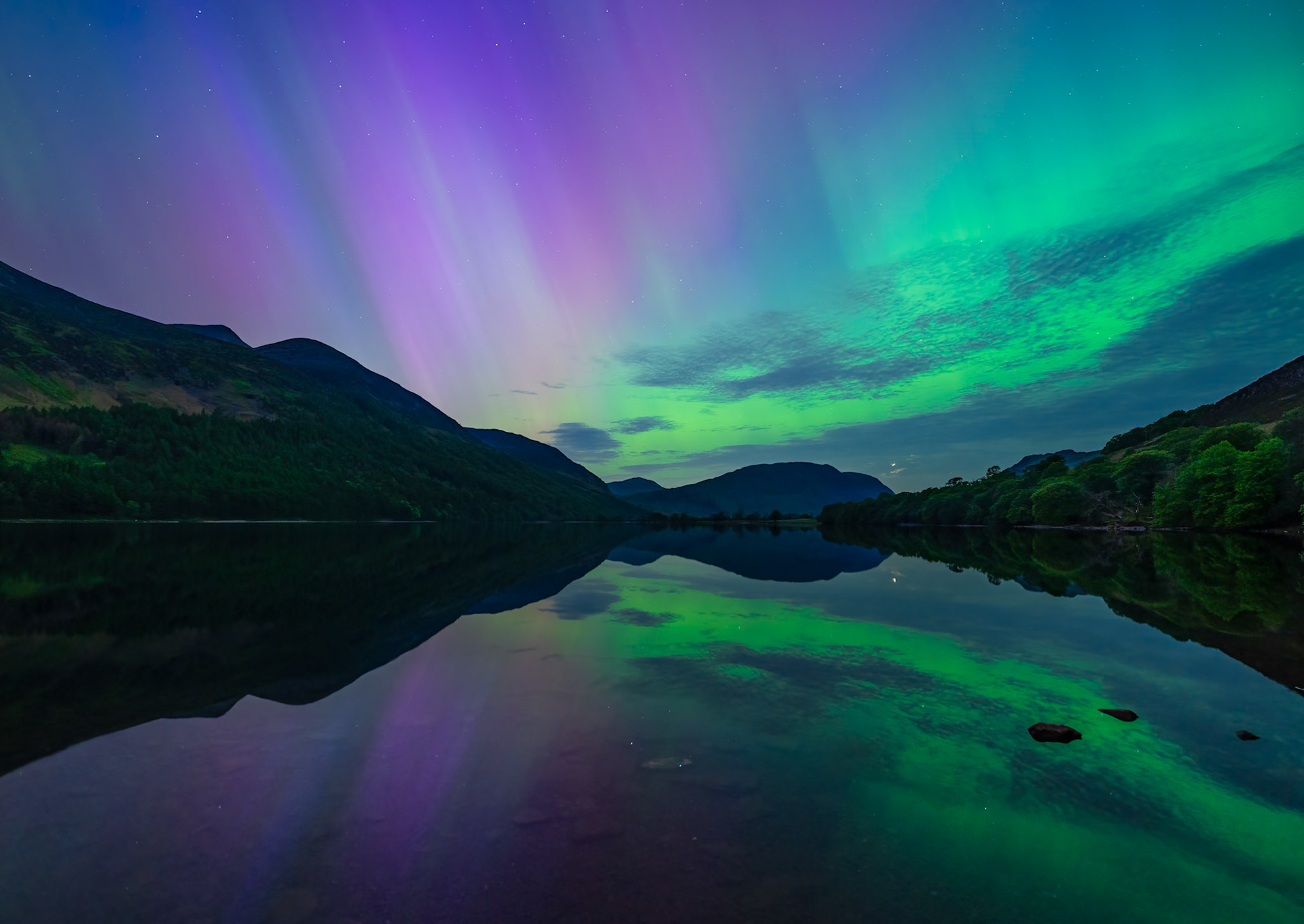 Buttermere Northern Lights