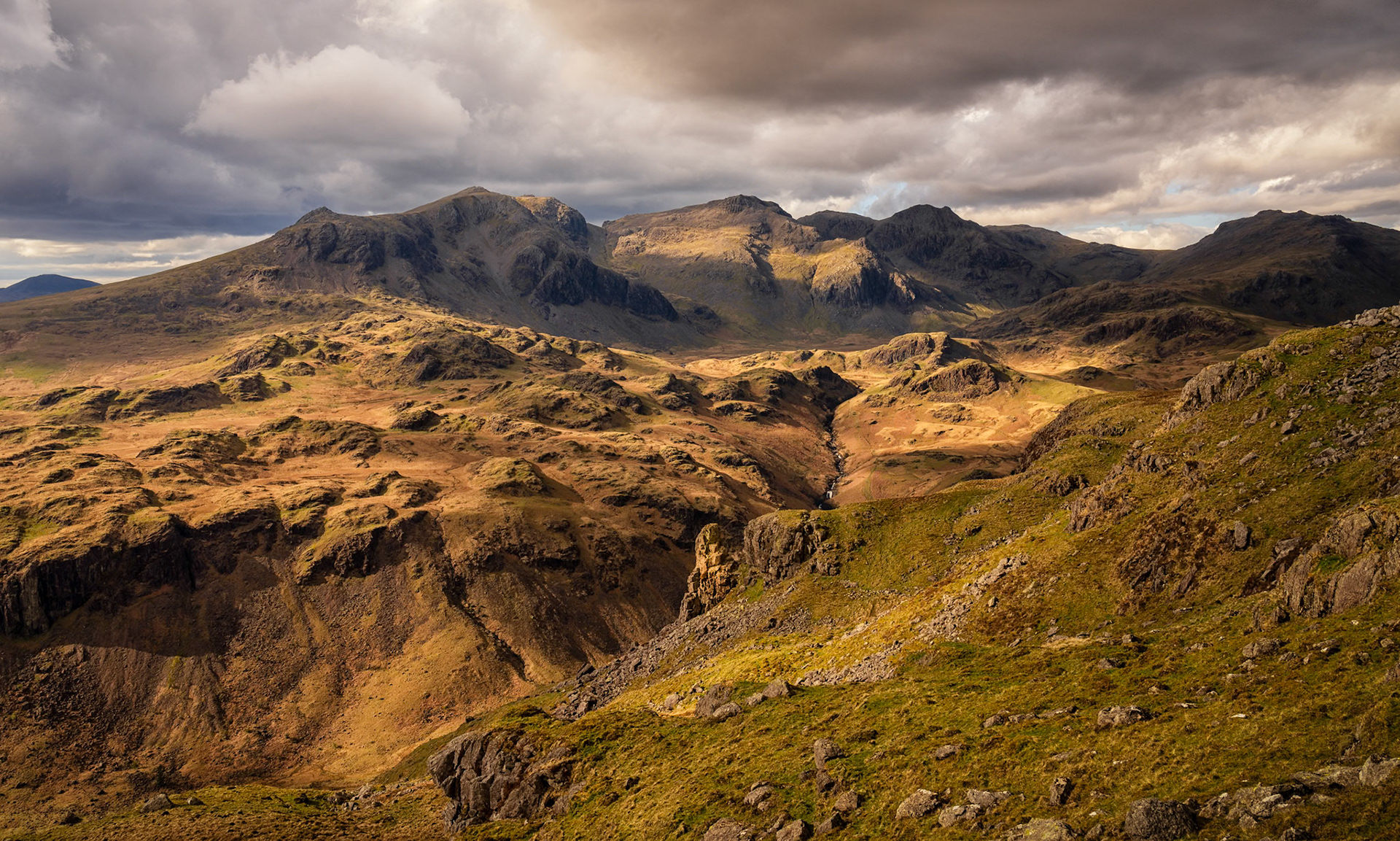 Eskdale Needle from Hardknott