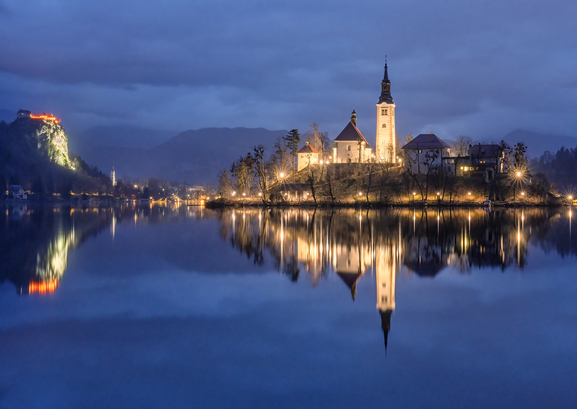 Lake Bled Church and Castle