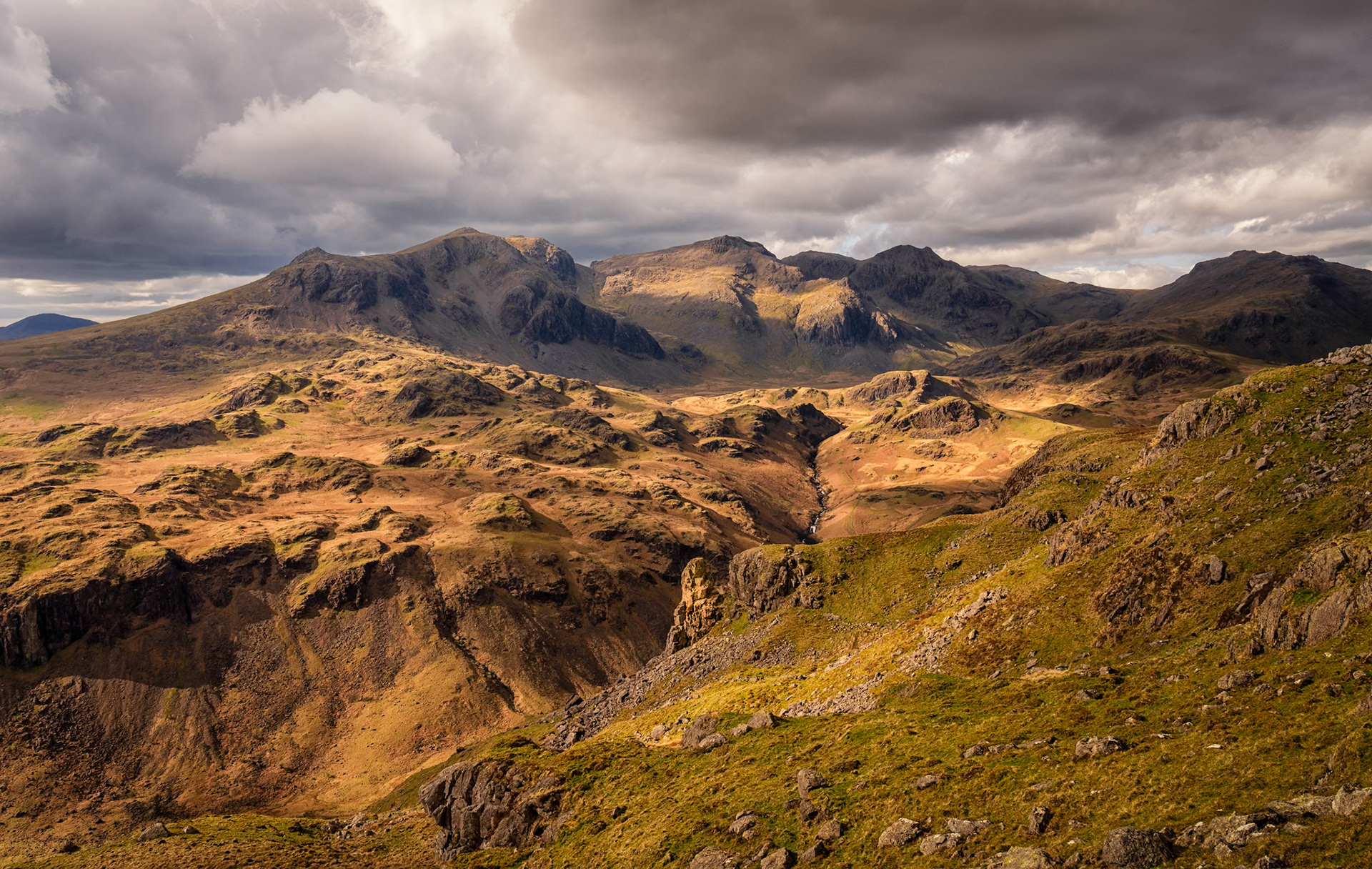 Eskdale Needle from Hardknott